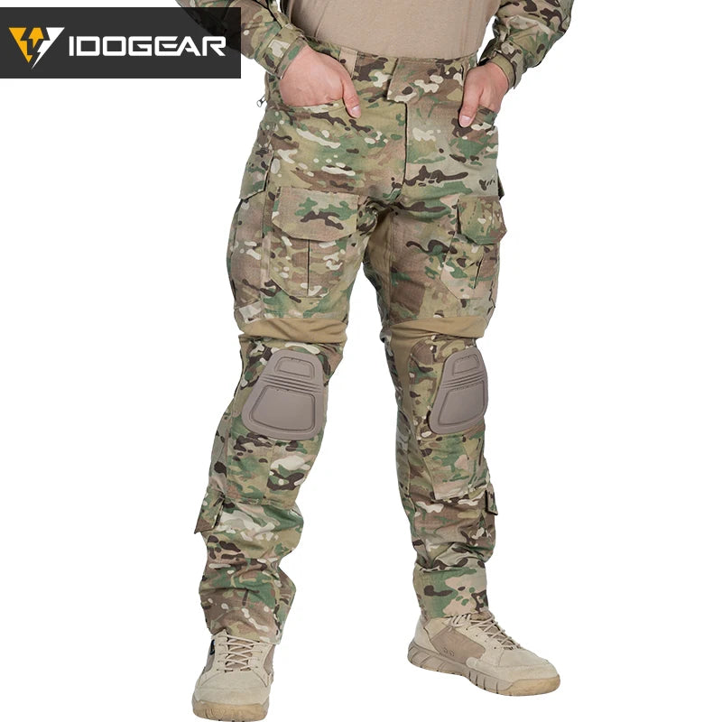 IDOGEAR Tactical G3 Pants Multi-camo Combat Trousers