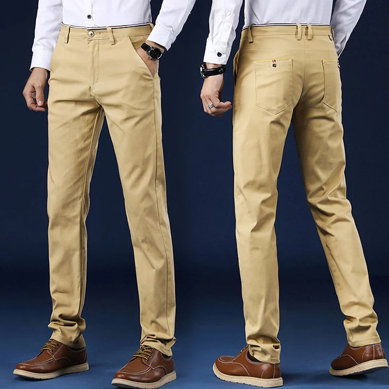 Classic Style Men Thin Casual Pants