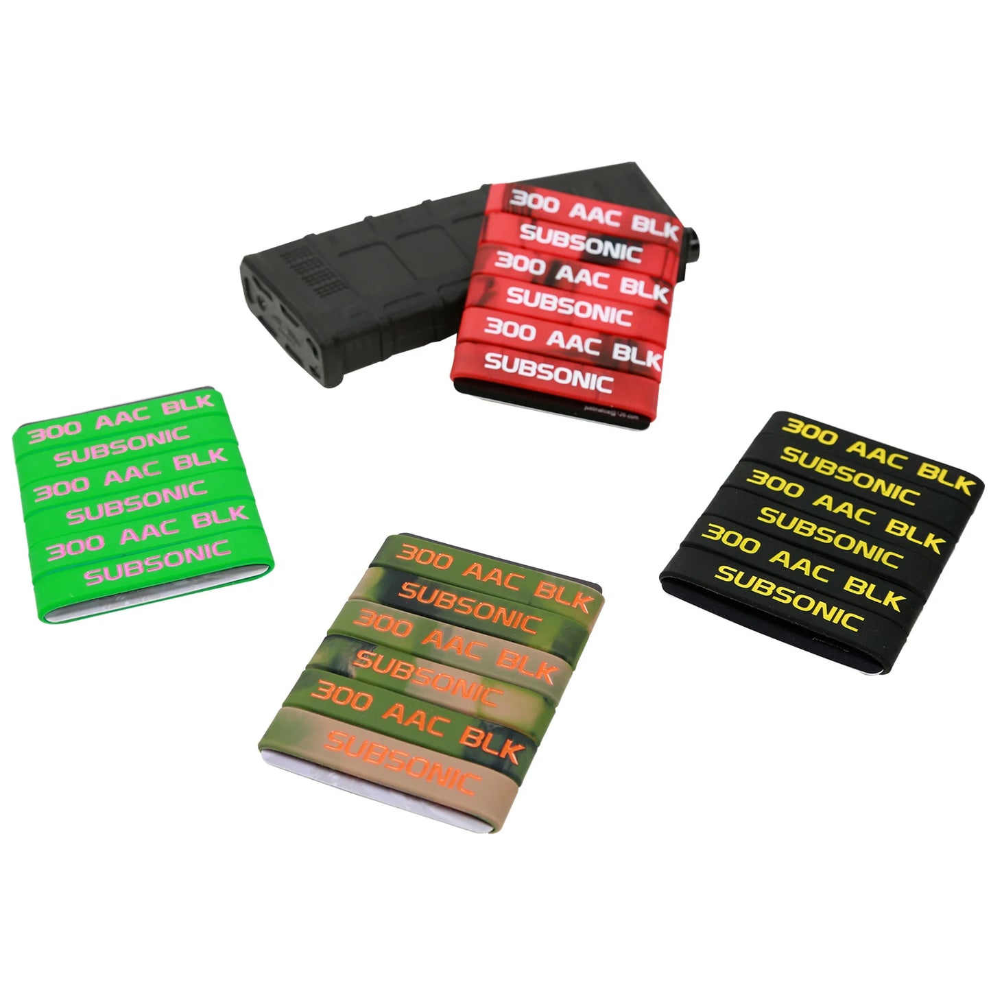 6pcs/Pack Magazine Marking Band