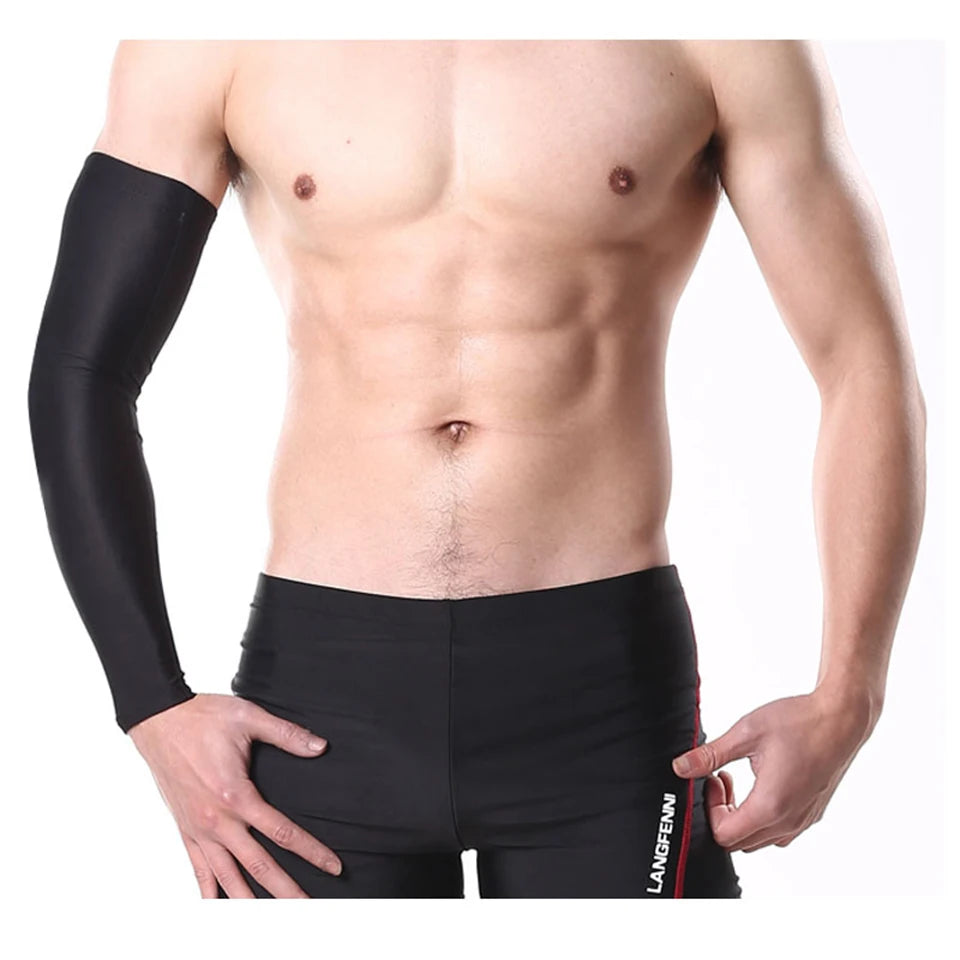 Breathable Quick Dry UV Protection Running Arm Sleeves