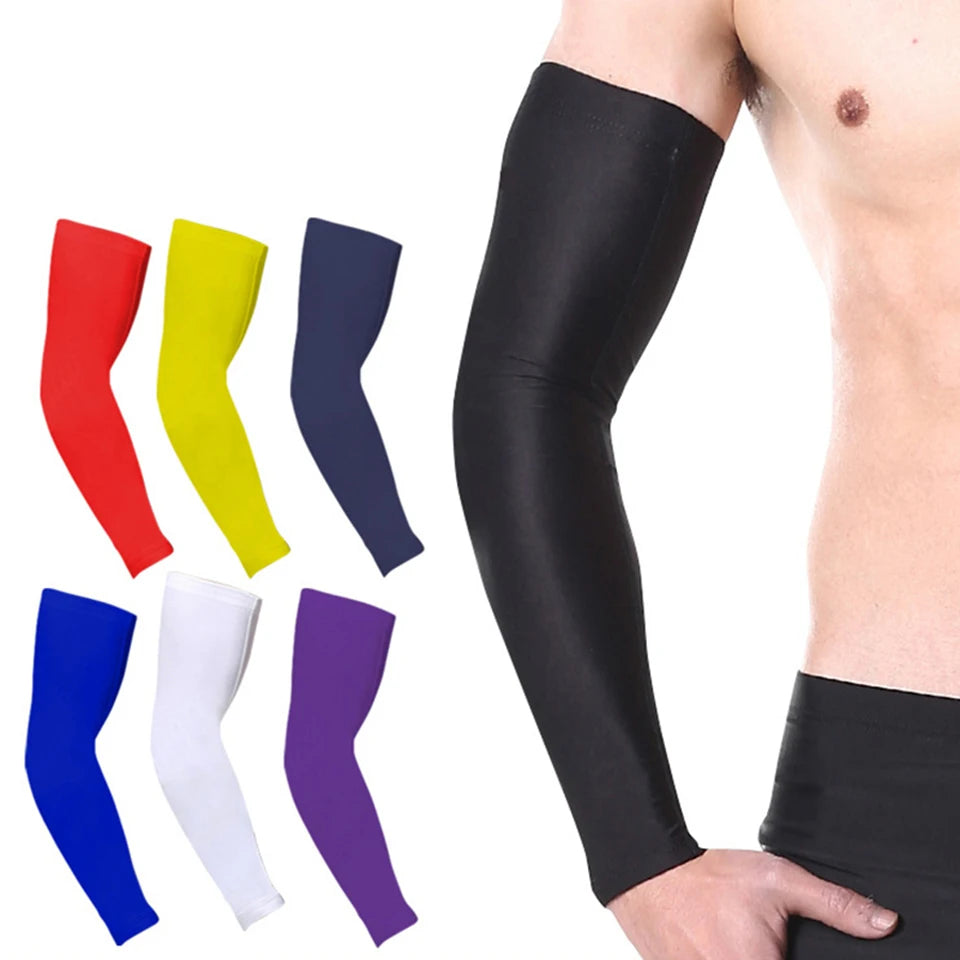 Breathable Quick Dry UV Protection Running Arm Sleeves