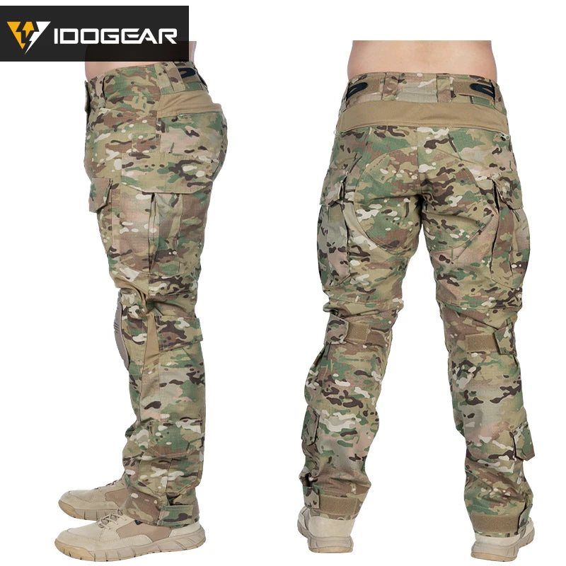 IDOGEAR Tactical G3 Pants Multi-camo Combat Trousers