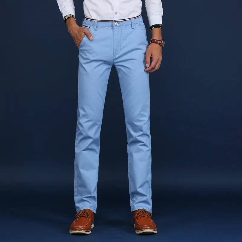 Classic Style Men Thin Casual Pants