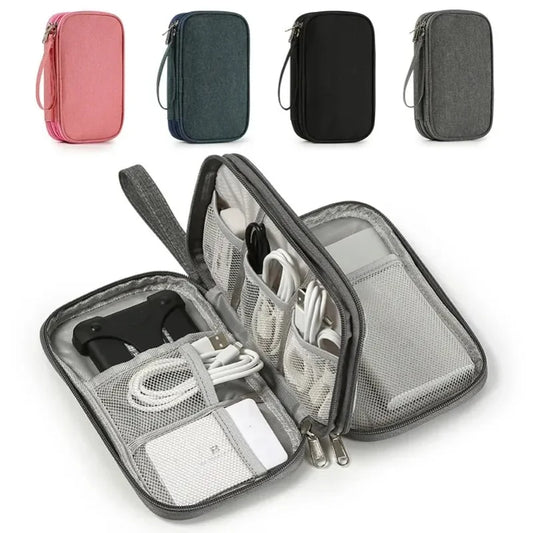 Portable USB Data Cable Organizer