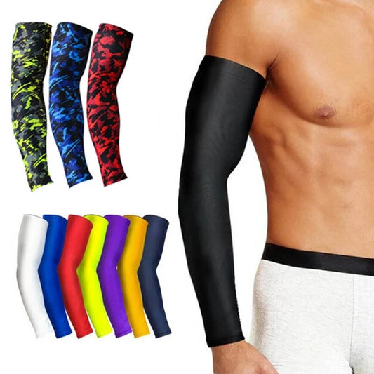 Breathable Quick Dry UV Protection Running Arm Sleeves