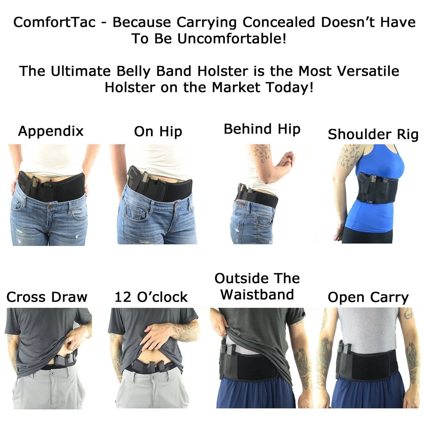 Concealed Carry Waist Band Belt